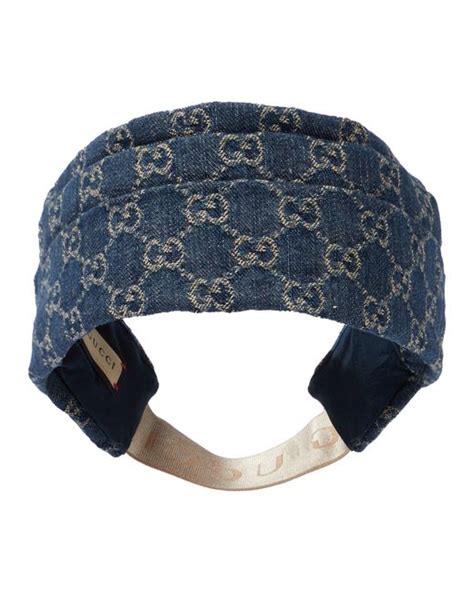 gucci denim headband